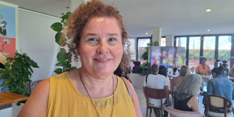 La gerente de Apneef, Carmen Boned. / D.V.