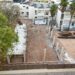 Imagen del estado de las obras del gimnasio del CEIP Can Misses. / PSOE