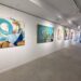 Imagen de algunas de las obras de la artista en la exposición