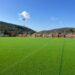 El nuevo césped artificial del campo de Sant Josep. / ASJ