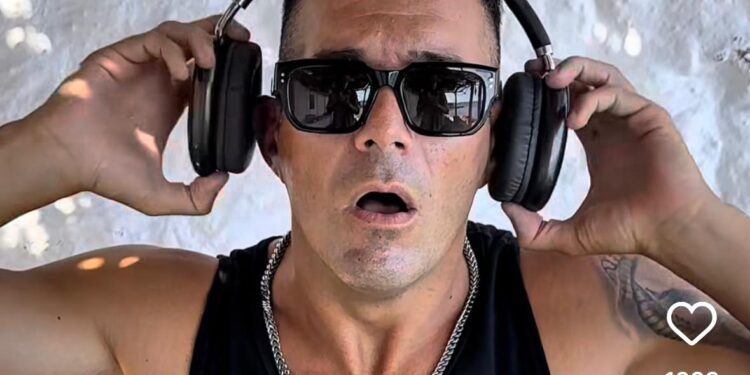 Carlos Primo, en una captura del reel que ha subido a sus redes. @primo_high_five