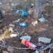 Un ejemplo de la basura que se encuentra en la zona. / J.V.