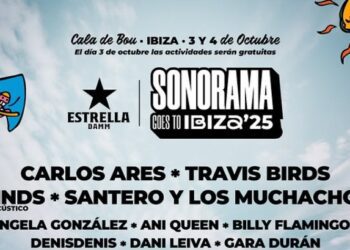 Fragmento del cartel del Sonorama goes to Ibiza.