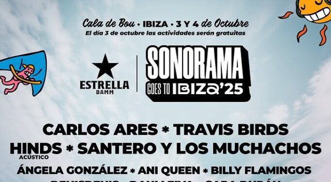 Fragmento del cartel del Sonorama goes to Ibiza.