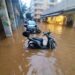 Imagen de las lluvias registradas en Ibiza el mes de octubre de 2025.