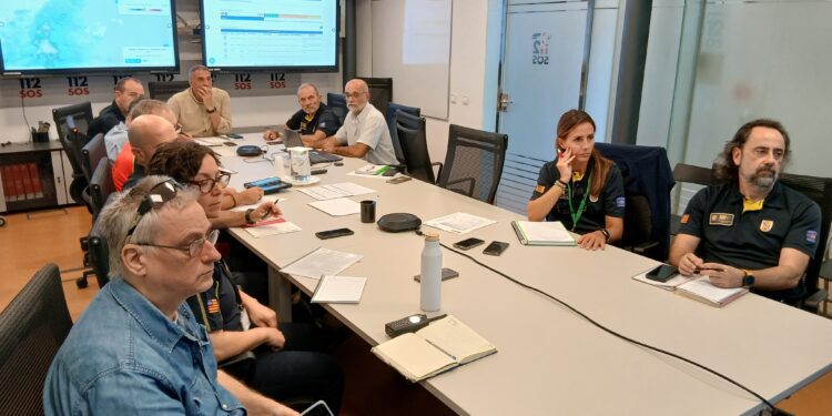 Primera reunión del Comité de Emergencias que se ha celebrado esta mañana. / CAIB