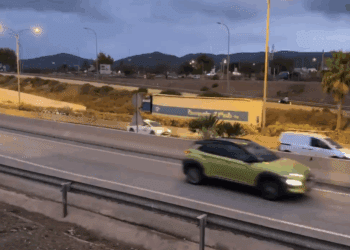 La carretera ya está operativa, tres días después de las lluvias.