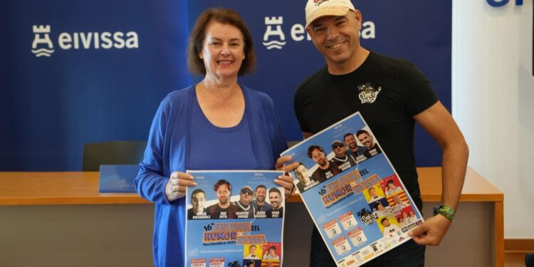 Carmen Domínguez y José Boto presentan el cartel del festival.