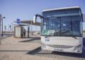 Uno de los autobuses del servicio de transporte público de Formentera. / CIF