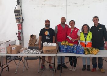 Servicios Sociales, Cruz Roja y World Central Kitchen sumaron esfuerzos estos días para ayudar a los más vulnerables.