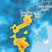 Las lluvias, ahora en Ibiza vistas por radar. Imagen Radar Viewer