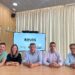 Rueda de prensa de la presentación del Pla B@les. / ASJ