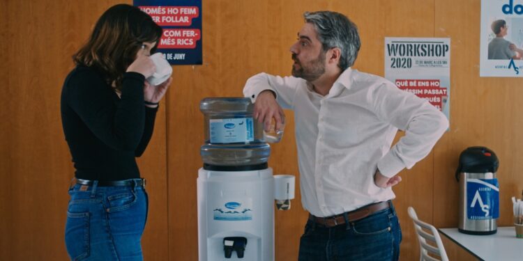 Un fotograma de Subtext, cortometraje de Javier Riera.