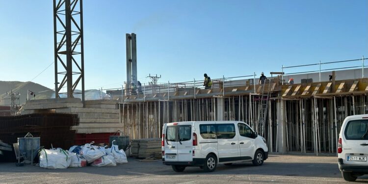 Obras en el Centro de Baja Exigencia de Es Gorg. Fotos Noudiari.es