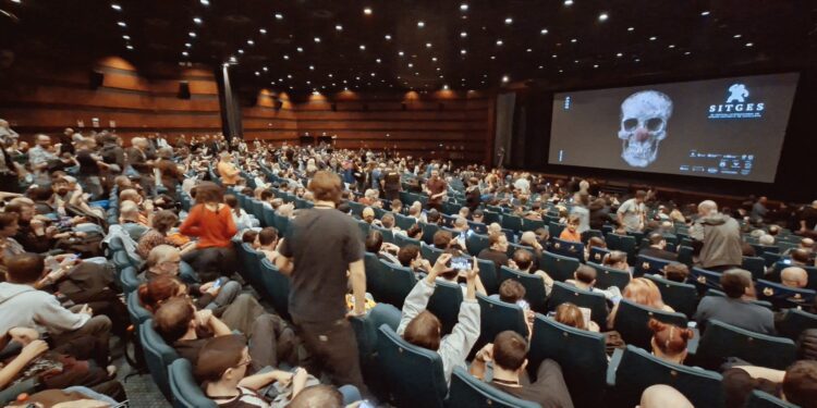 El Auditori, la principal sala de proyecciones del Festival de Sitges. / R.M.