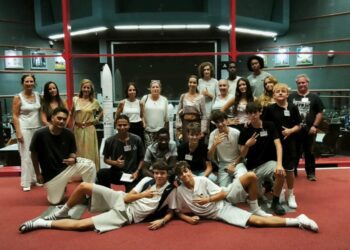 Los participantes de esta iniciativa, en la Guayana Francesa. / IES Sant Agustí