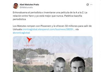 La respuesta del empresario aparecida en la red social X.