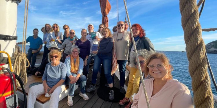 Los participantes en el rodaje de una de las escenas del documental. / Diana Bustamante