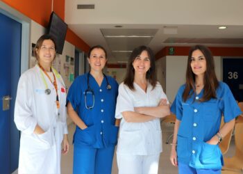 Imagen de las profesionales encargadas del seguimiento y tratamiento de Sida en las Pitiusas