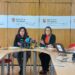 Rueda de prensa de la consellera del área, Sandra Fernández, quien ha denunciado la "caótica gestión" y "falta de supervisión" de estas ayudas durante el mandato de Fina Santiago (Més per Mallorca) en la anterior legislatura.