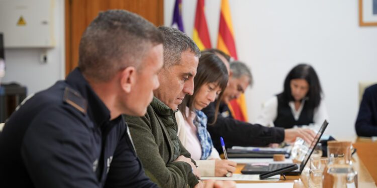 Imagen de la reunión de la Junta Local de Seguridad. / CIF