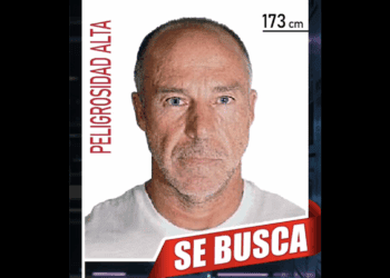 Una de las imágenes difundidas por la Policía Nacional