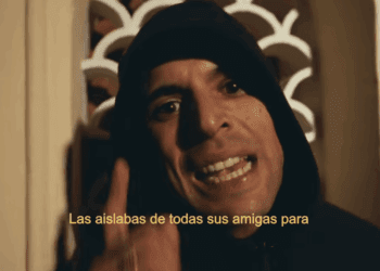 El ibicenco Fernando Costa, en un momento del vídeo viral.
