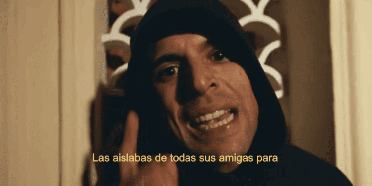 El ibicenco Fernando Costa, en un momento del vídeo viral.