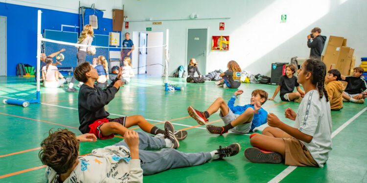 Una de las actividades deportivas adaptadas que se han desarrollado. / Salvador Sansano