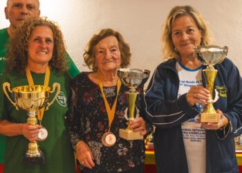 Catalina Riera, hace solo unos días en una competición en la que quedó entre las tres primeras.