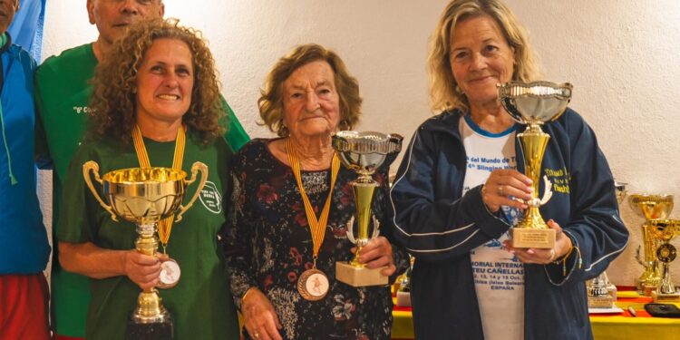 Catalina Riera, hace solo unos días en una competición en la que quedó entre las tres primeras.