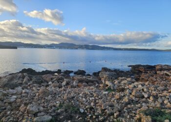 Zona donde se ubicará la nueva rampa de botadura de barcos pequeños.