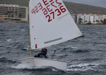 Ian Maurovich, campeón de Ibiza de Optimist.