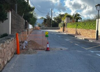 Imagen de la calle donde se ejecutarán las obras. / CIF