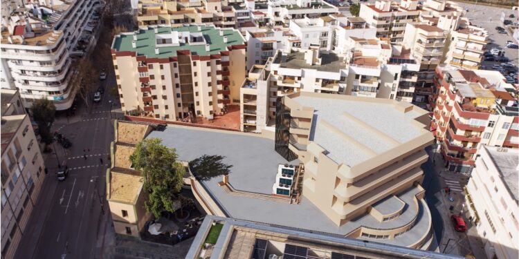 Así será Can Ventosa tras la ampliación.