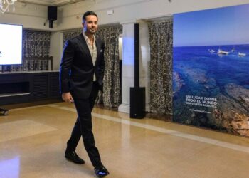 Vicente Guasch de la Encina, presidente de Santa Eulària Empresarial, que organiza el Foro Turismo Ibiza junto al Ayuntamiento de Santa Eulària.