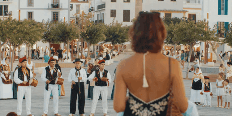 Una imagen del nuevo vídeo promocional de Ibiza.