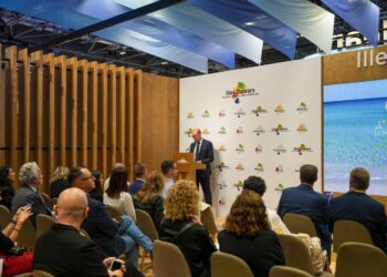 Intervención de hoy de Óscar Portas en la World Travel Market. / CIF