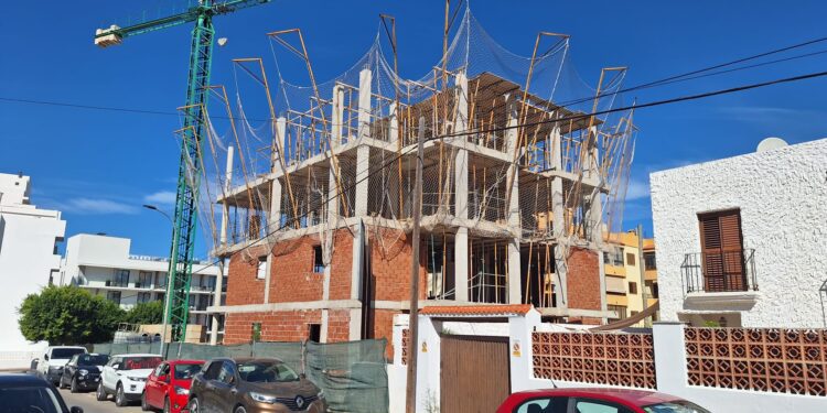 Promoción de viviendas de alto standing en Sant Antoni. / D.V.