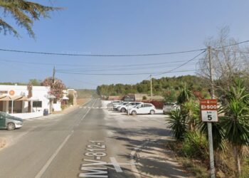 Imagen del cruce de Forada que se va a reformar. / Google Street View
