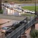 Colapso en Ibiza durante las lluvias de de madrugada de este jueves 6 de noviembre. Foto Noudiari.