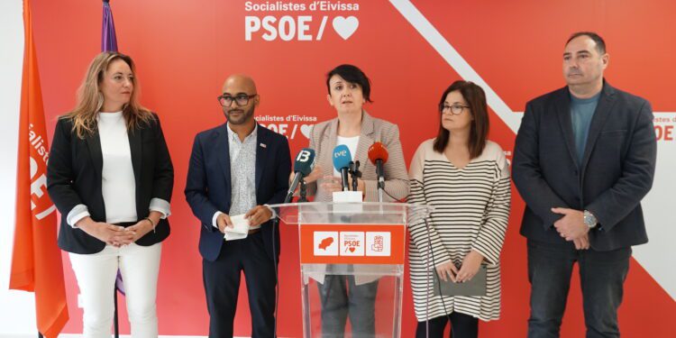 Imagen de la rueda de prensa de esta mañana. / FSE