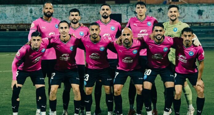 Imagen del once inicial d ela UD Ibiza ante el Sanluqueño.