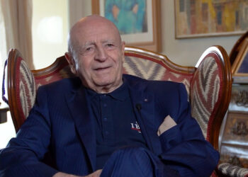 Abel Matutes, durante la entrevista con 'Pioners' para IB3.