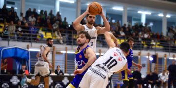 Jugadores del Class Sant Antoni en un partido en Sa Pedrera