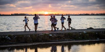 Una imagen de la 15K Formentera.