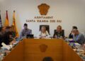 Imagen del pleno de Santa Eulària de hoy. / ASE