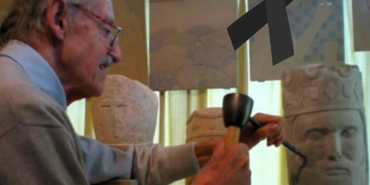 Adolf Aymat i Abrines en una imagen de la Associació MultiArt