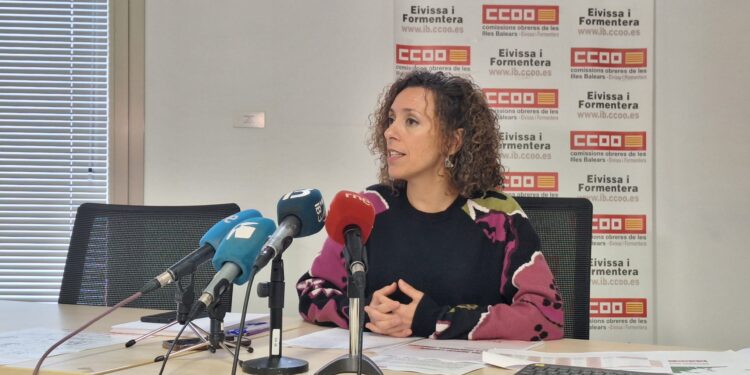 Maria dels Àngels Aguiló, secretaria de Modelo Económico, Ocupación y Transiciones de Comisiones Obreras. / D.V.