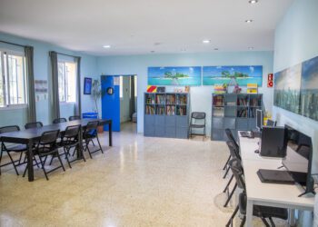 Interior del centro de menores Pare Morey